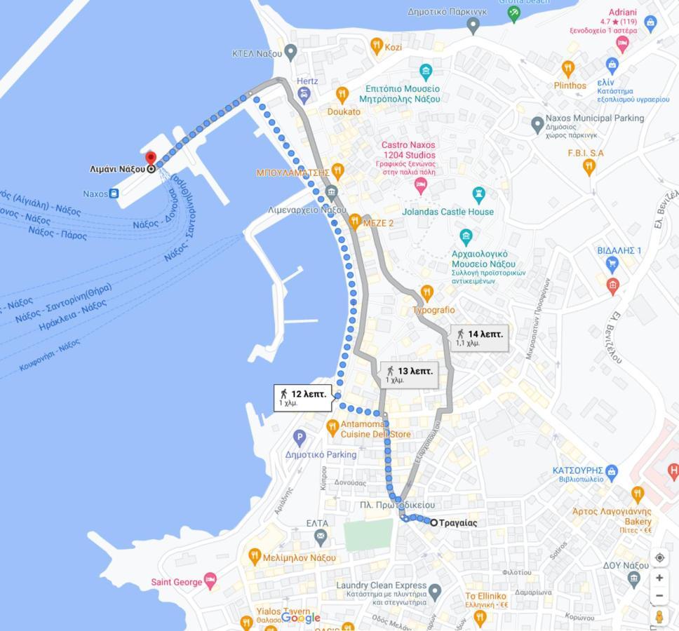 Naxos City F&I Maisonette מראה חיצוני תמונה